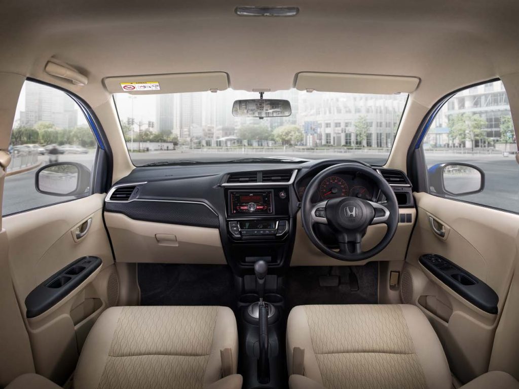 Interior Honda Brio Satya